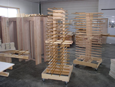 CitiLog makes cabinetry from some of its recycled wood.